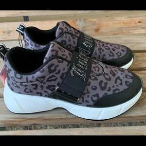 Juicy Couture camo tennis shoes, new, beautiful, white sole, pretty details, 8.5